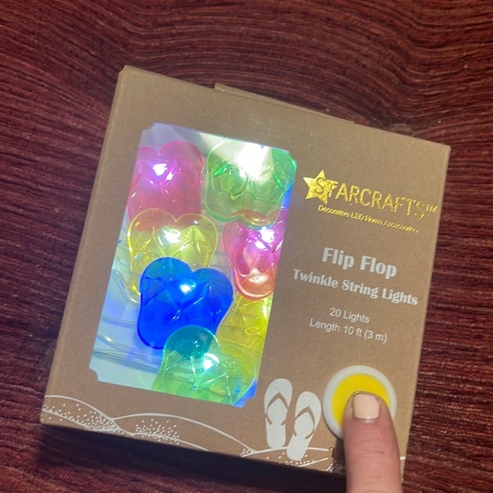 StarCrafts Mini flip flop lights